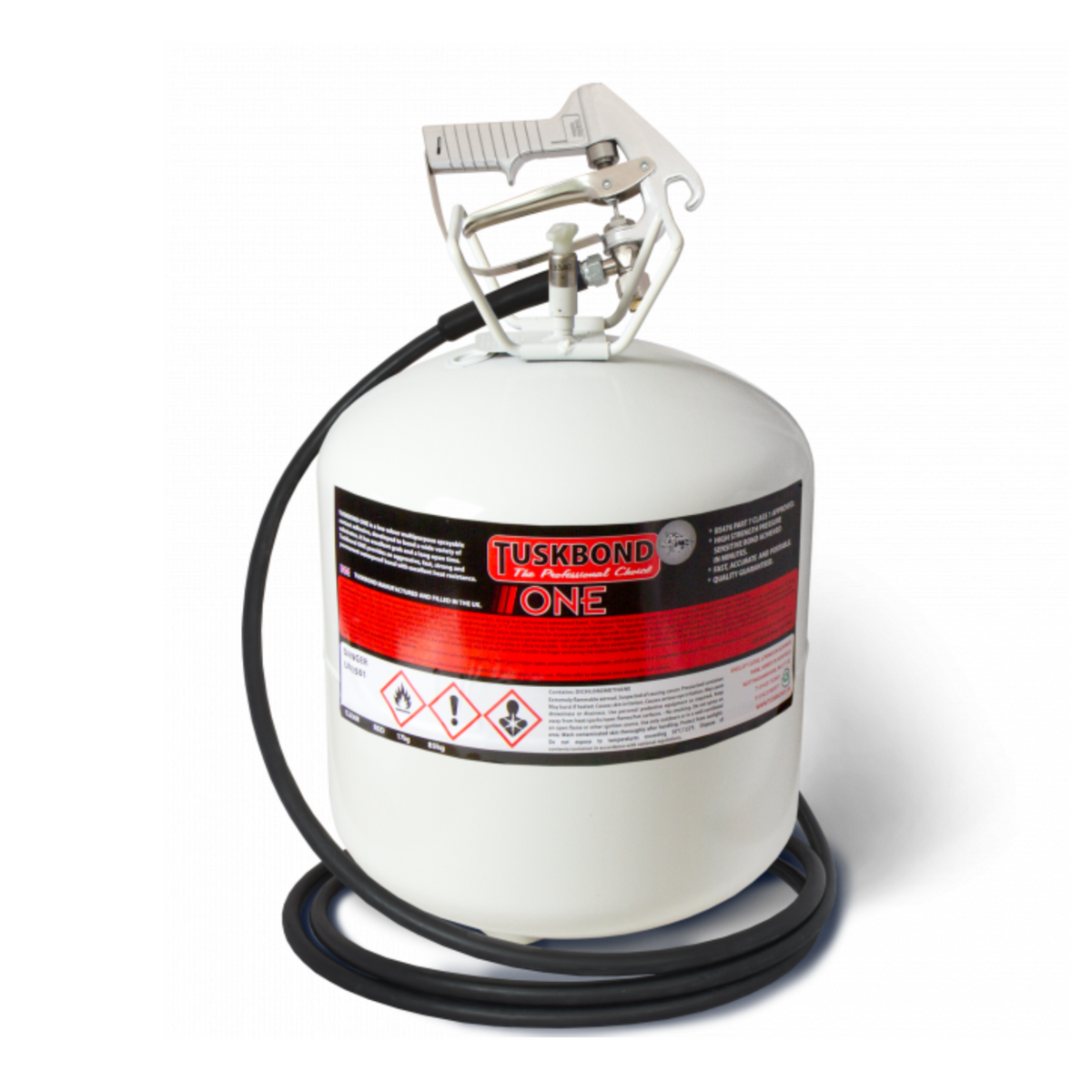 Tuskbond One Multipurpose Spray Contact Adhesive Canister 17kg Multibond Solutions Ltd
